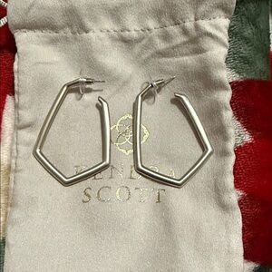 Kendra Scott Silver Lonnie Earrings